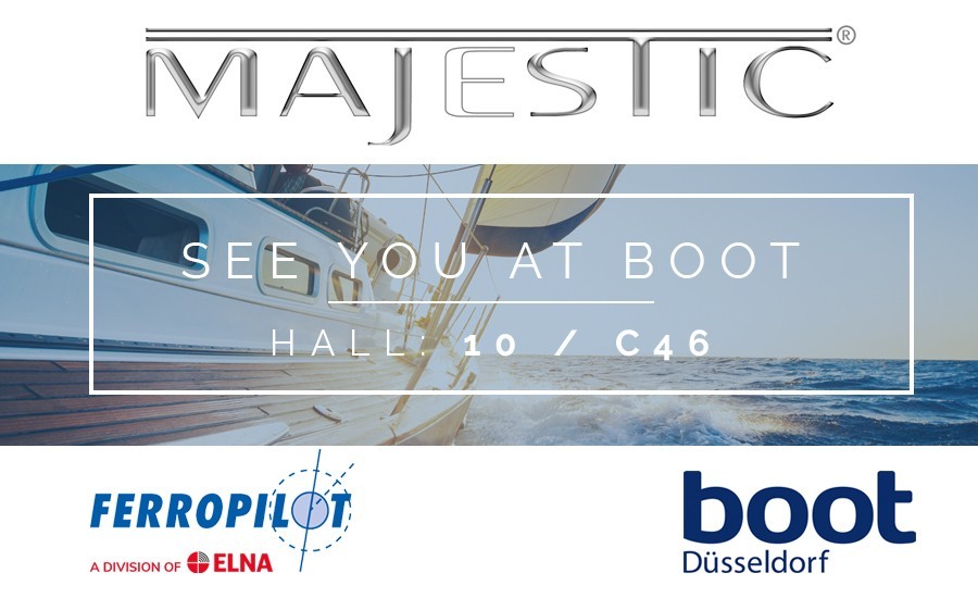 See Majestic at the Dusseldorf Boatshow - Hall 10 / C46 - 